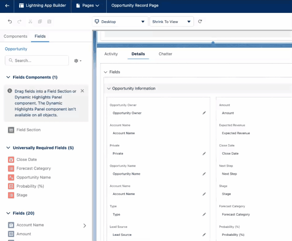 New dynamic forms with related objects